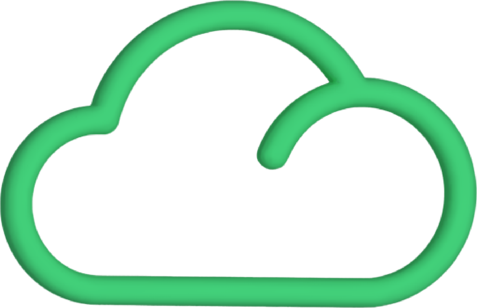Cloud 3d Icon